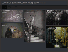 Tablet Screenshot of leonfoto.com